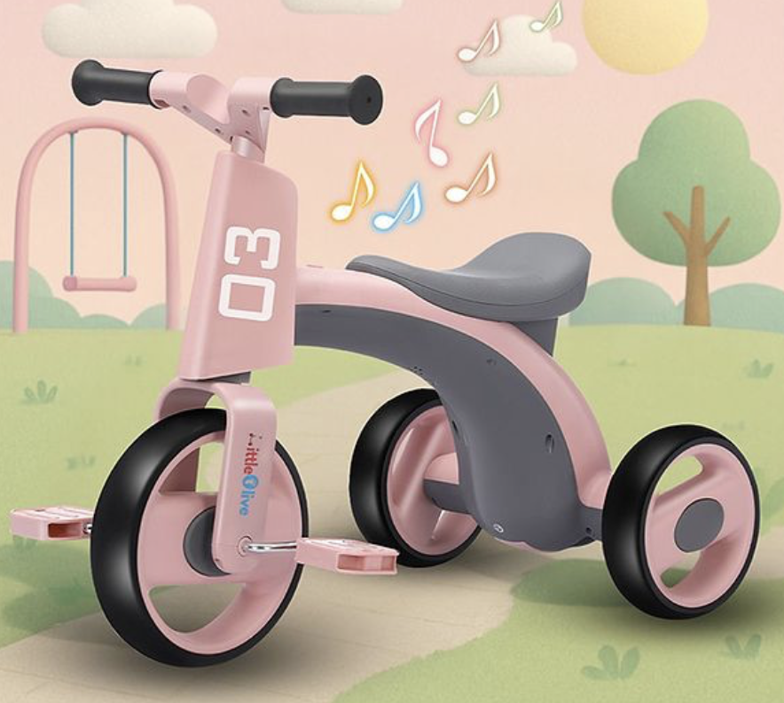 Used Little Olive kids tricycle India